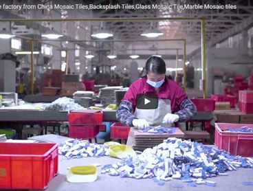 Mosaic tile factory from China Mosaic Tiles video Dozan Mosaic