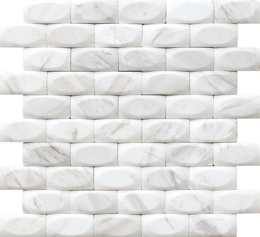 white Stone Mosaic　