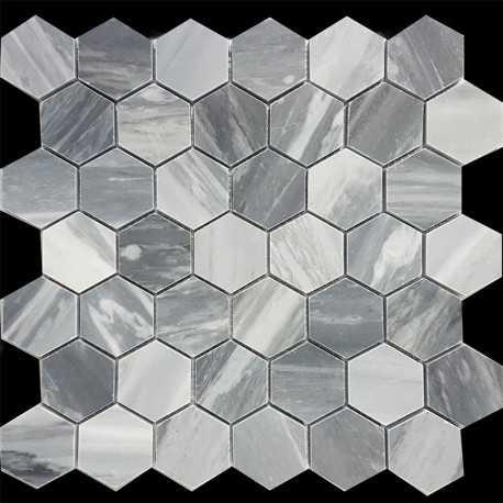 China Bardiglio Marble Mosaic tile