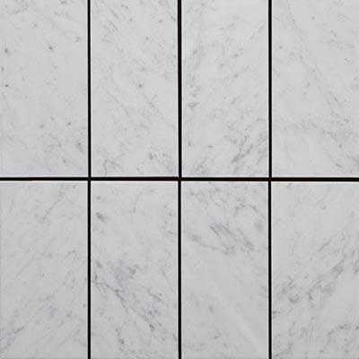 Carrara Marble Corner Shelf