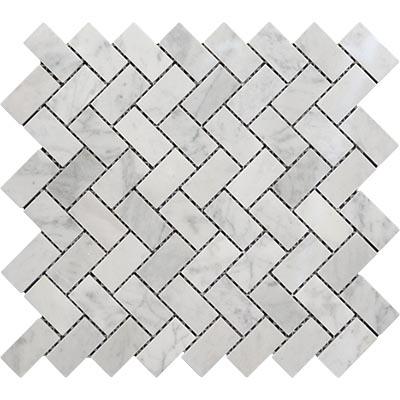herringbone mosaic tiles