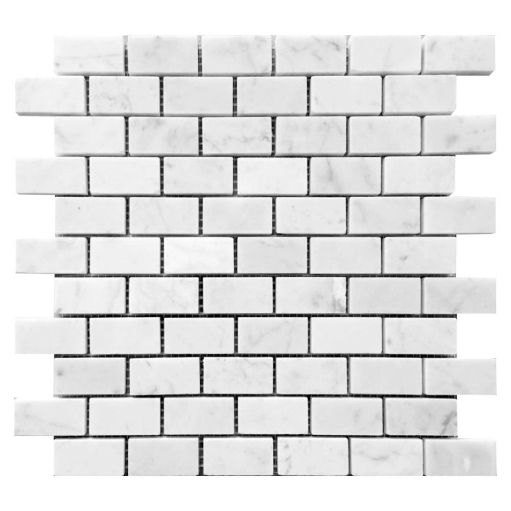 square carrara marble bevel kitchen wall tiles