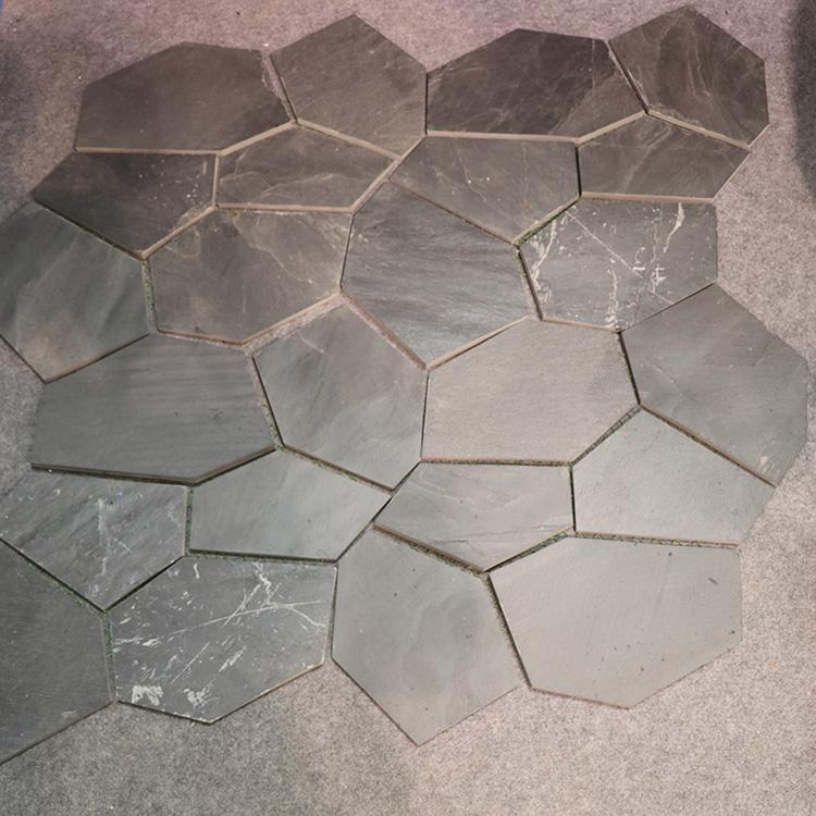 slate mosaic tile stone cladding Paver finished natural stone flooring tiles with great price