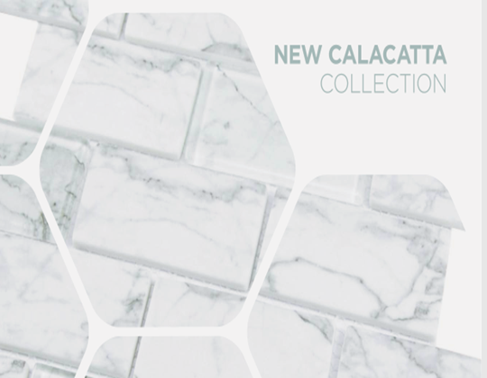 Calacatta Eco Glass Mosaic